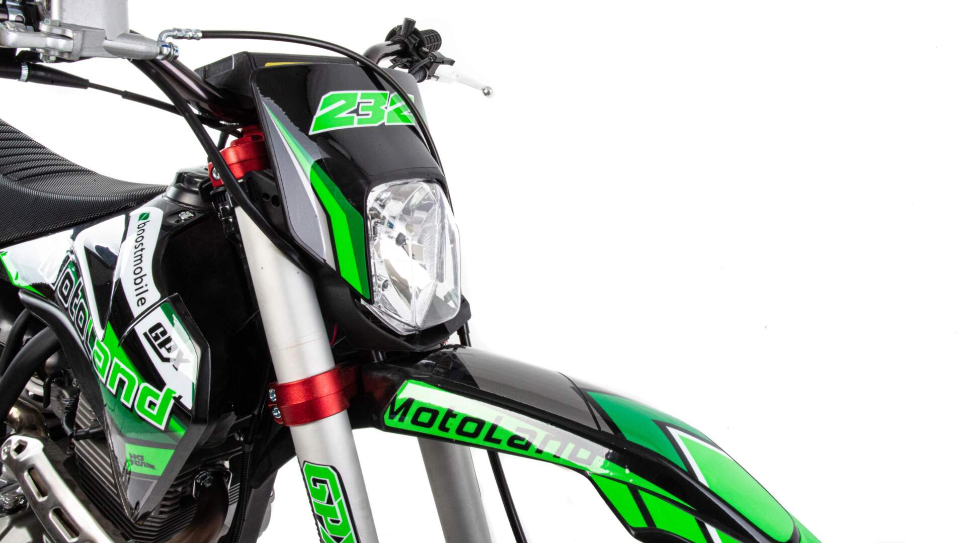 Мотоцикл Кросс Motoland XT 250 HS (172FMM) зеленый РАСПРОДАЖА