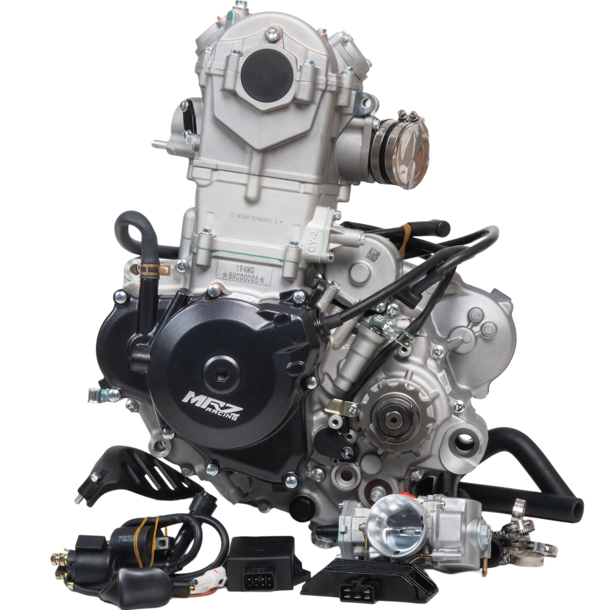 Двигатель 450см3 194MQ NC450 (94,5x64) Zongshen 4 клапана/водянка, полный