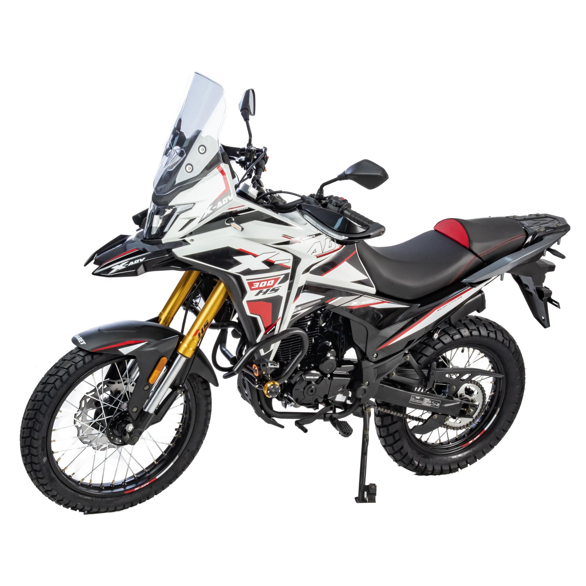 Мотоцикл Кросс 300 ENDURO GARET белый